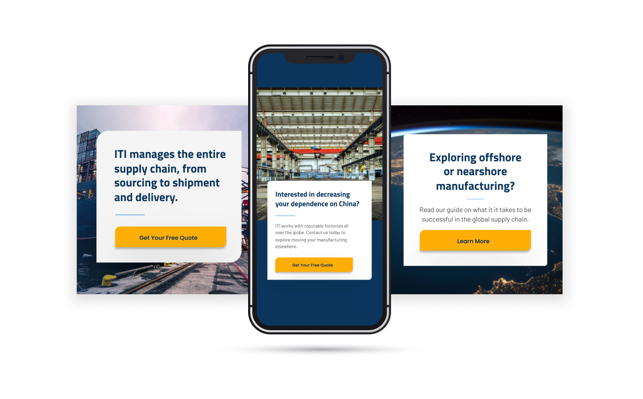 ITI Manufacturing Web Redesign - SPARK